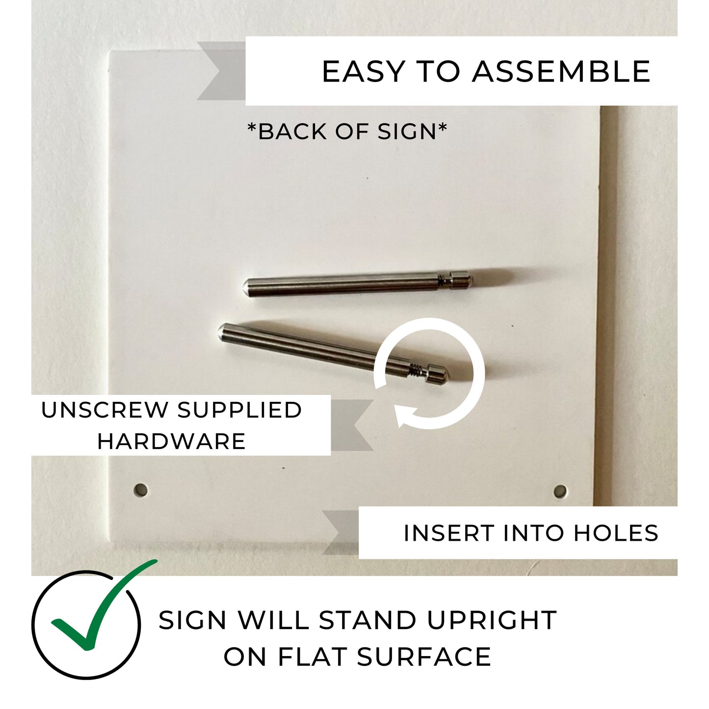 Please Wait To Be Seated Seat Yourself BUSINESS Counter Top Sign | Freestanding Custom COFFEE SHOP Restaurant | Cafe Decor Display