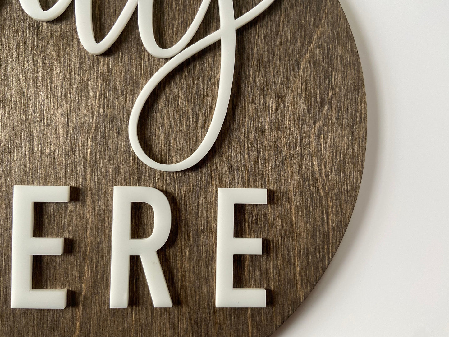 Pay Here Business Counter Sign | Custom Coffee Shop Restaurant Bakery Ice Cream Stand | Brewery Cafe Decor Signs | Rustic Modern Display