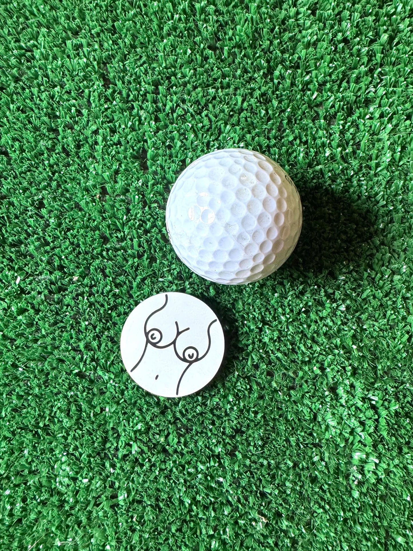Golf Ball Markers Adam and Eve | Set of 2