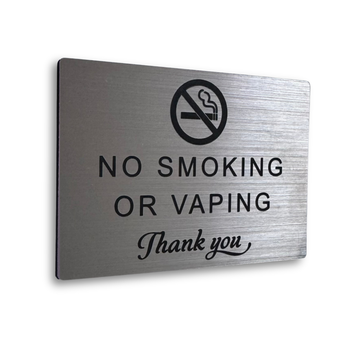 No Smoking or Vaping Sign