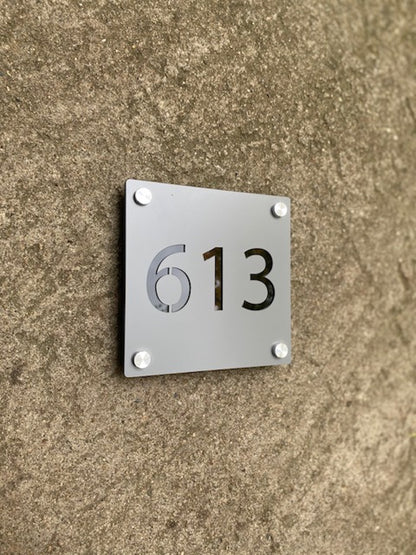 House Number Sign | 10x10" | Custom Sign | 1620 Designs