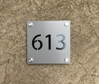 House Number Sign | 10x10" | Custom Sign | 1620 Designs