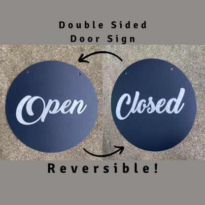 Open / Closed Door Sign | Custom Sign | 1620 Designs