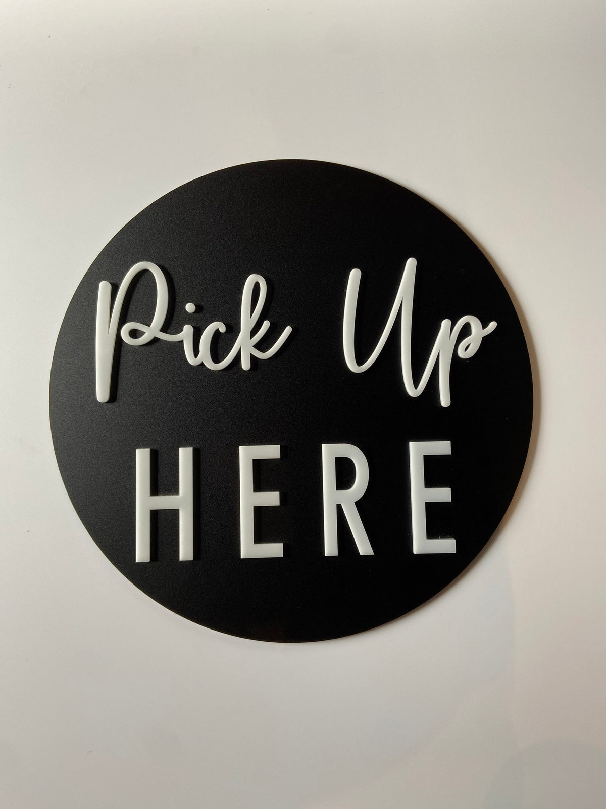 Outdoor Order Here / Pick Up Here Sign | Custom Sign | 1620 Designs