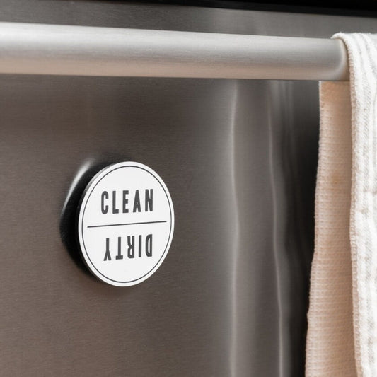 Clean / Dirty Dishwasher Magnet | Custom Sign | 1620 Designs