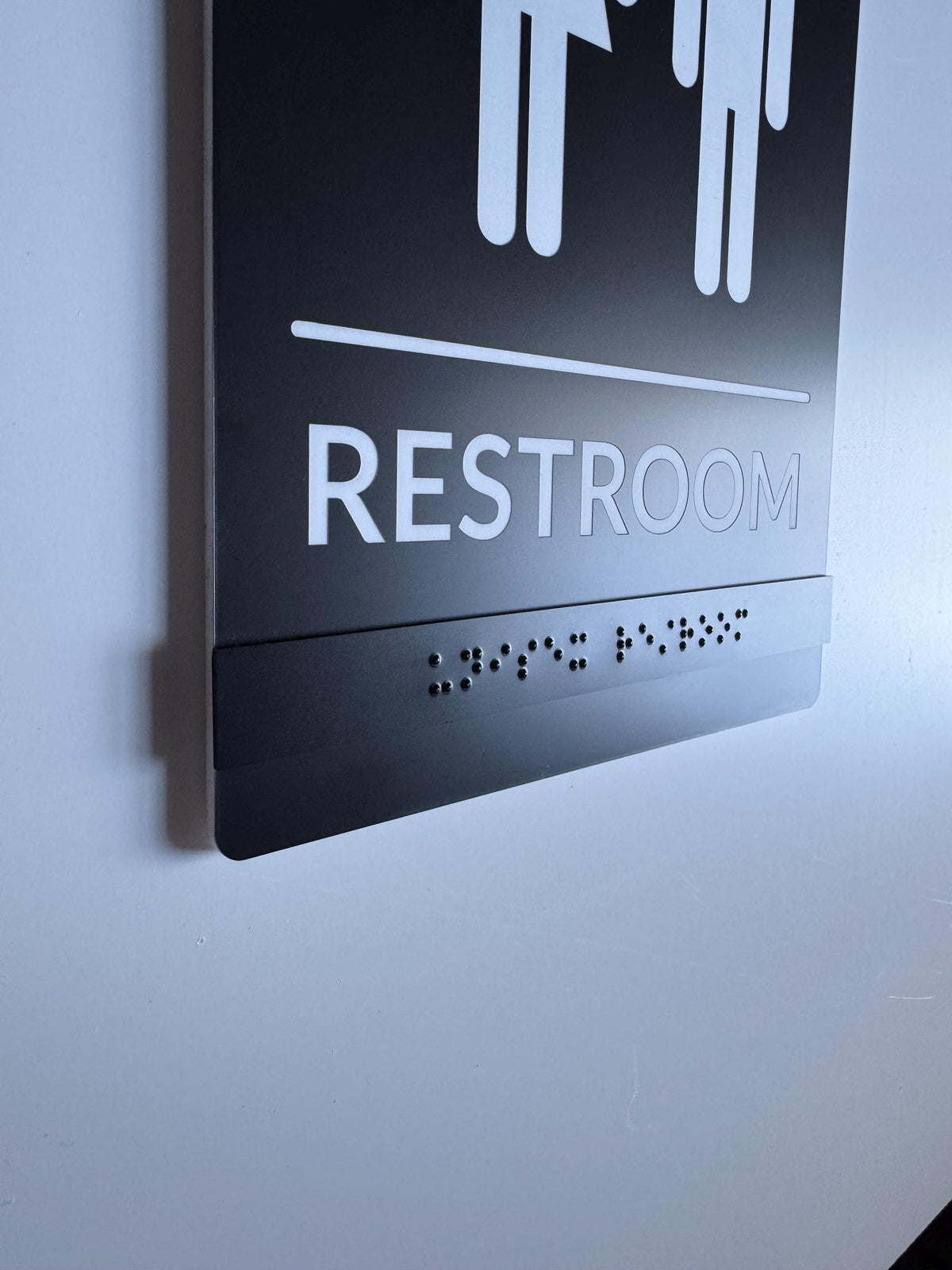 ADA Compliant Restroom Sign | Custom Sign | 1620 Designs