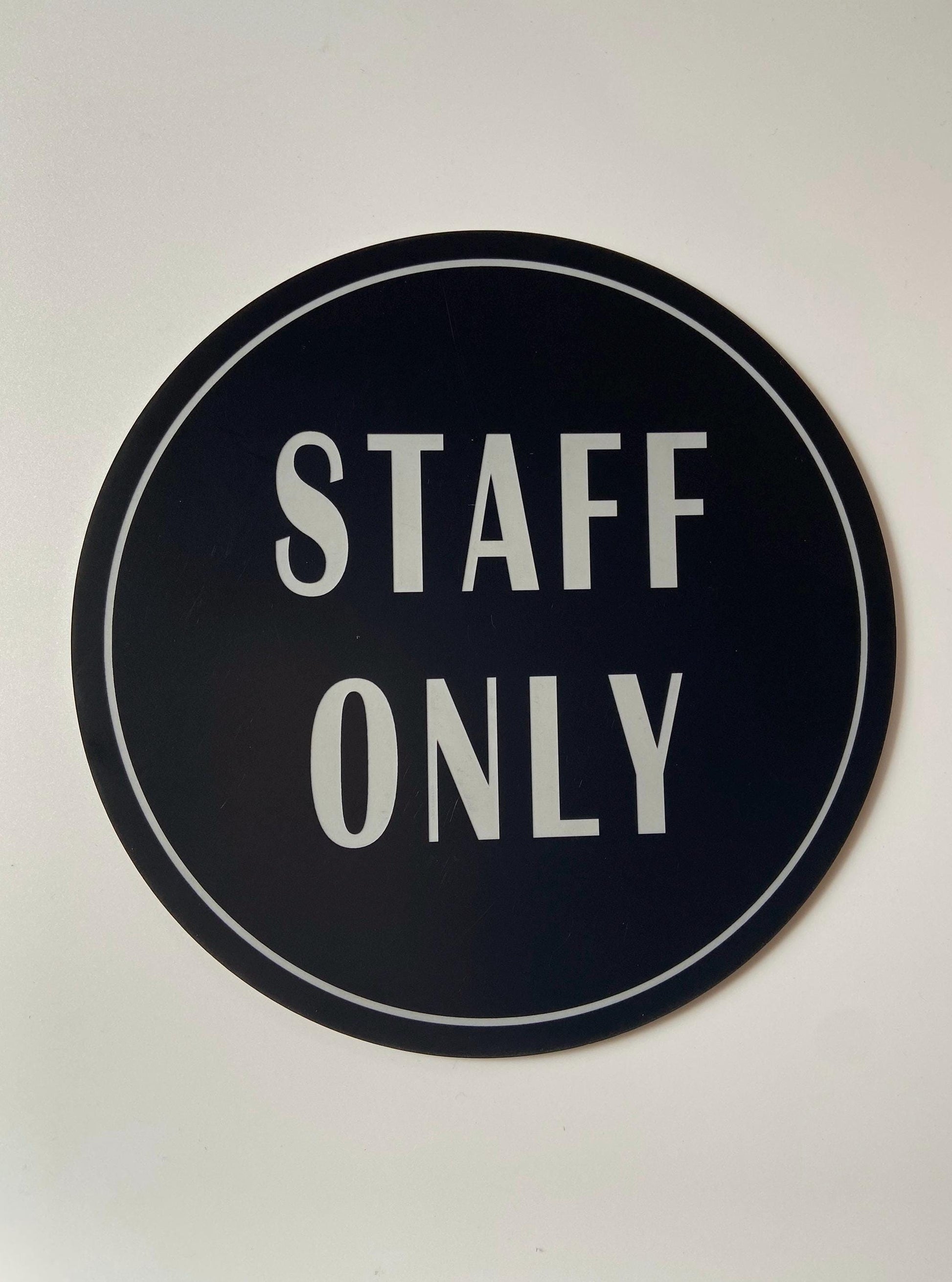 CUSTOM TEXT Outdoor or Indoor Sign | Business Office Door | Cafe Restaurant Brewery | 3M Adhesive Easy to Install | Choose your design!