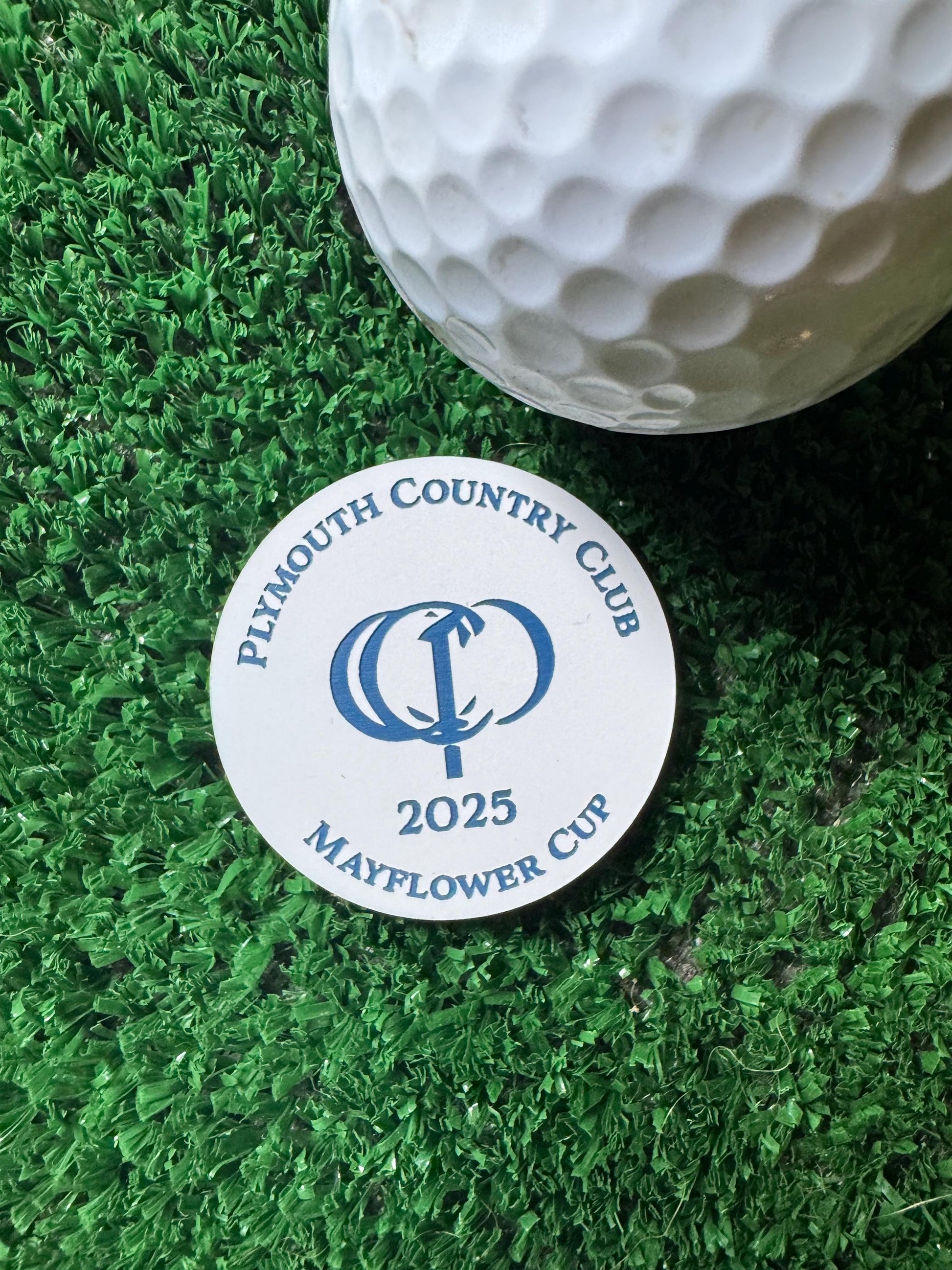 Golf Ball Markers | Custom Design Golf Tournament Logo - Golf Gift