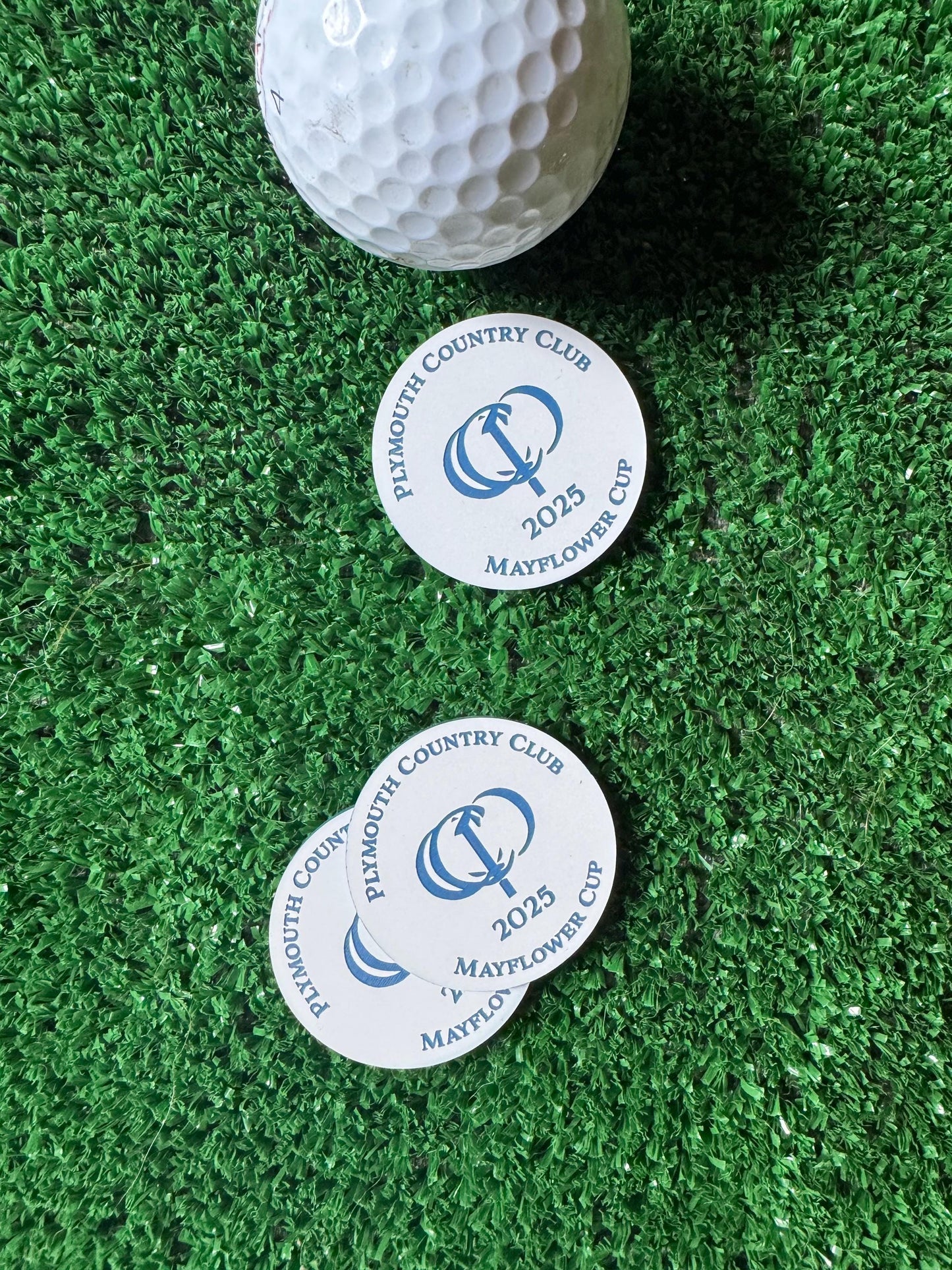 Golf Ball Markers | Custom Design Golf Tournament Logo - Golf Gift