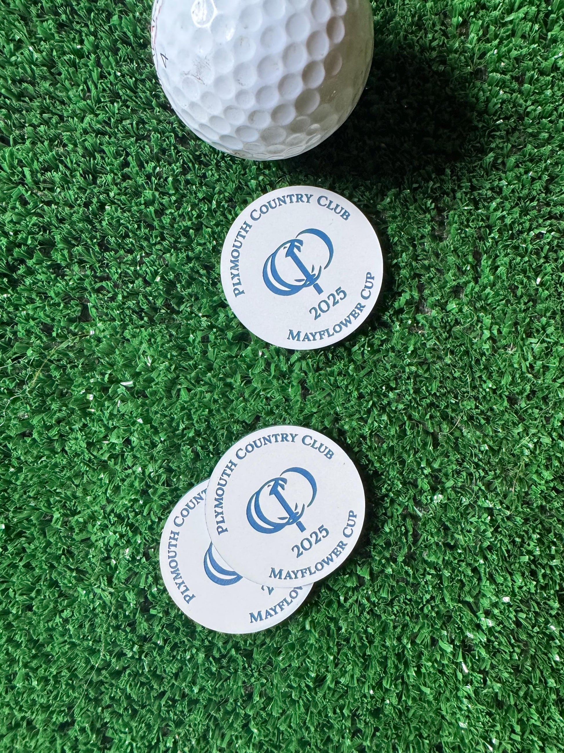 Golf Ball Markers | Custom Design Golf Tournament Logo - Golf Gift