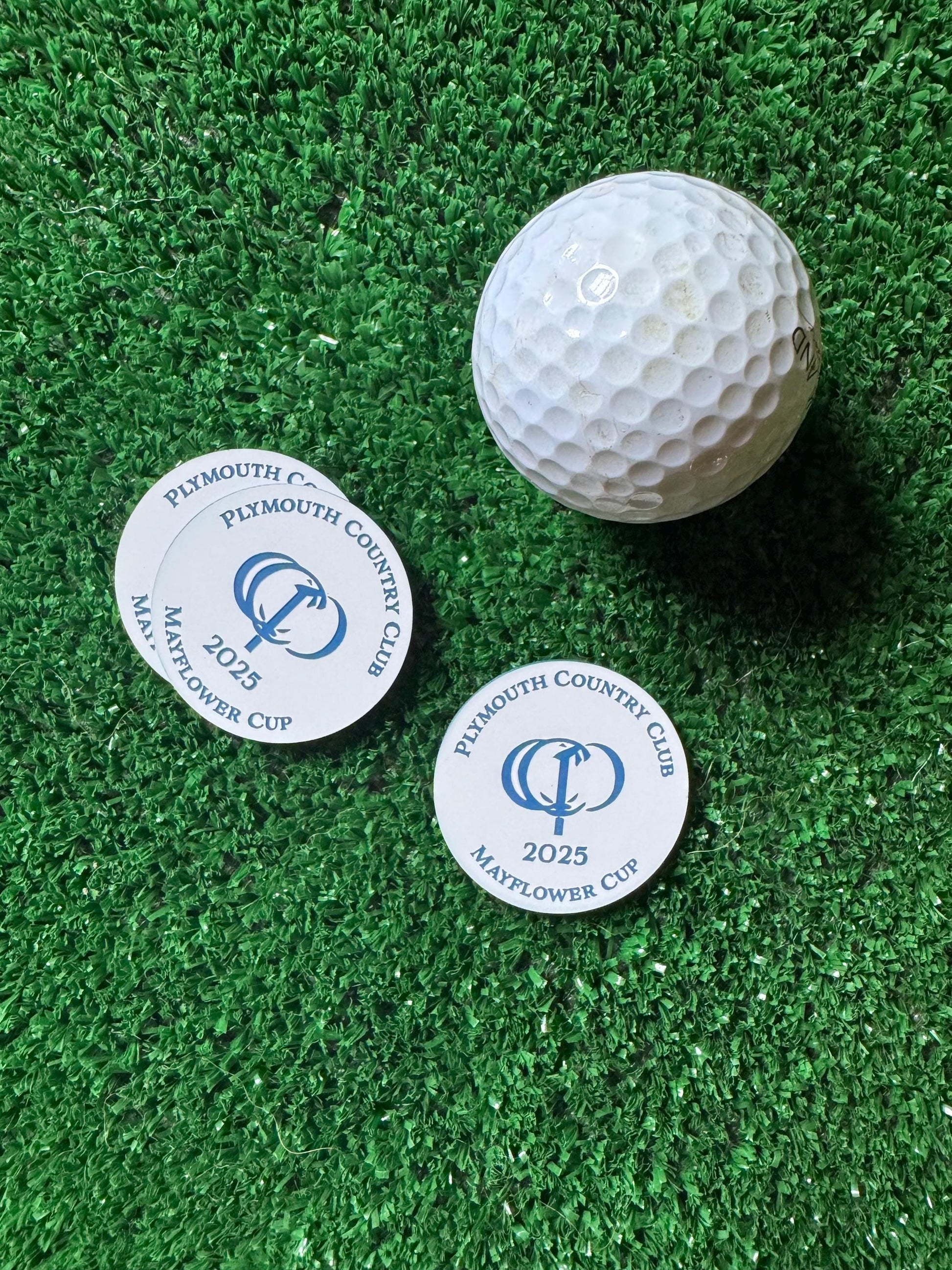 Golf Ball Markers | Custom Design Golf Tournament Logo - Golf Gift