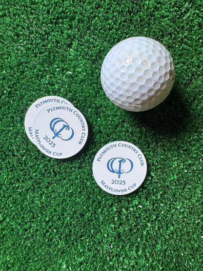 Golf Ball Markers | Custom Design Golf Tournament Logo - Golf Gift
