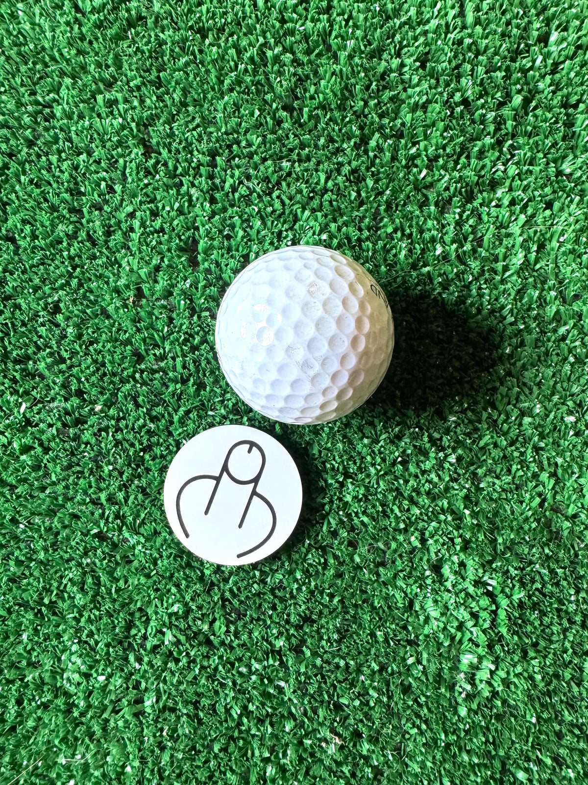 Golf Ball Markers Adam and Eve | Set of 2 | Custom Sign | 1620 Designs