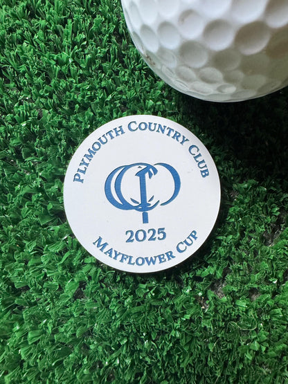 Golf Ball Markers | Custom Design Golf Tournament Logo - Golf Gift