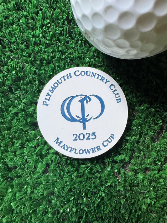Golf Ball Markers | Custom Design Golf Tournament Logo - Golf Gift