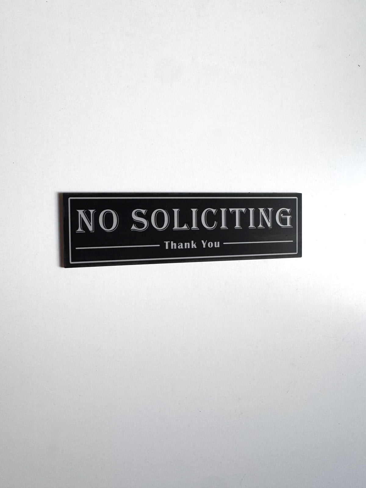 No Soliciting Sign | Custom Sign | 1620 Designs