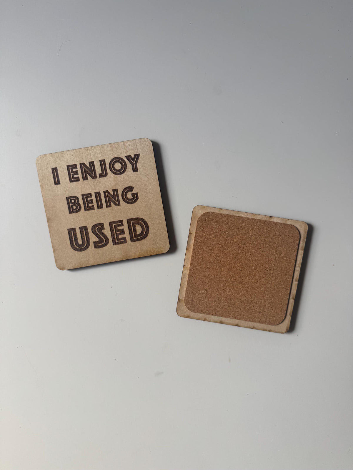 Funny Drink Coaster Set (Custom) | Custom Sign | 1620 Designs