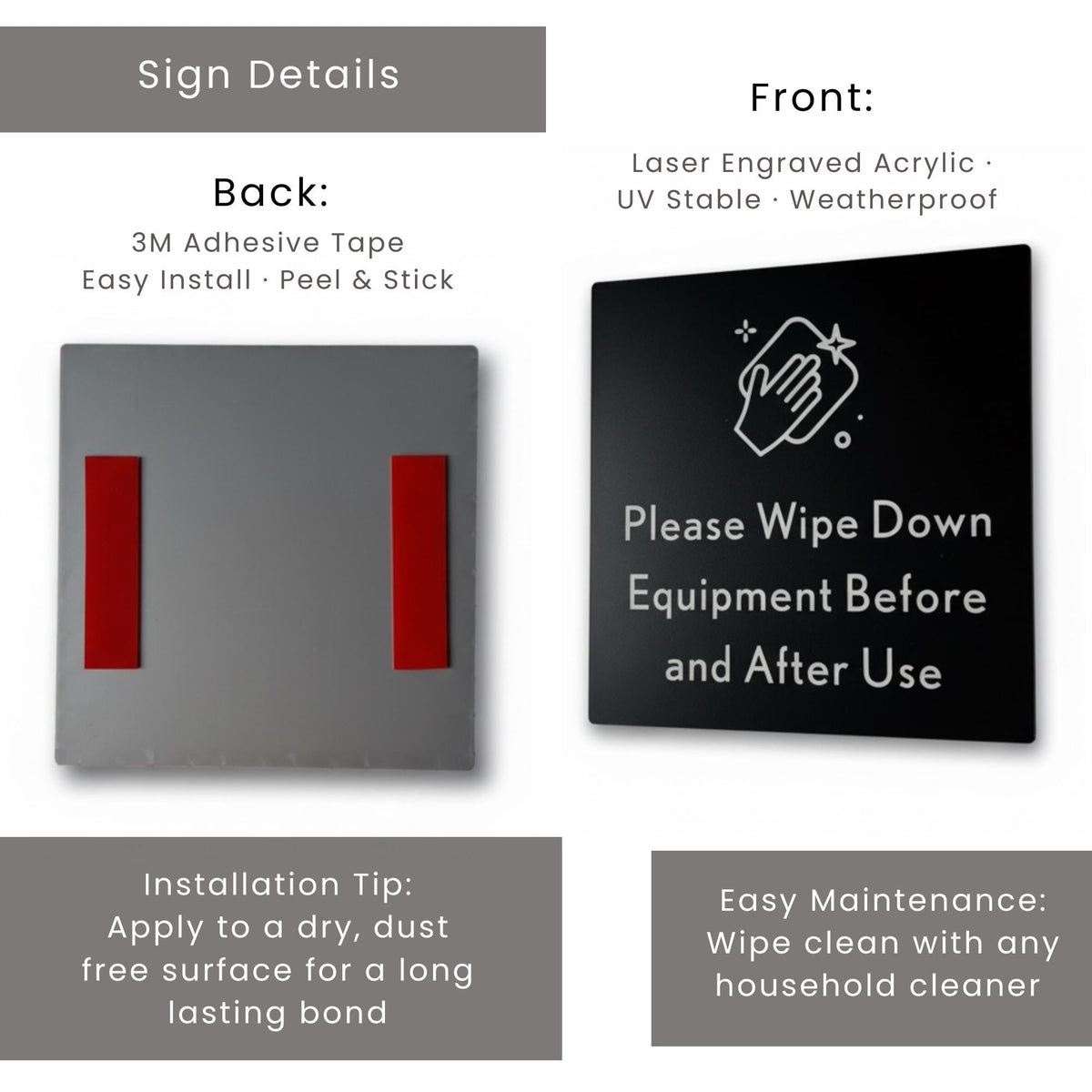 Please Only Flush Toilet Paper Sign | Custom Sign | 1620 Designs