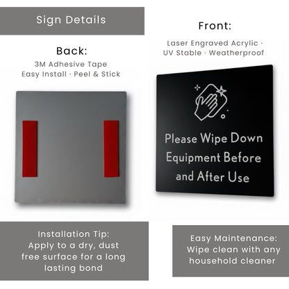 Whatever Gender Neutral Alien Bathroom Sign 6x6 or 9x9 | Cafe Restroom