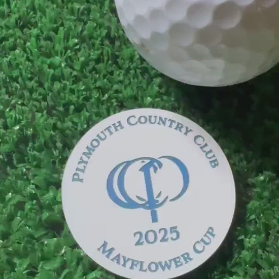 Golf Ball Markers | Custom Design Golf Tournament Logo - Golf Gift