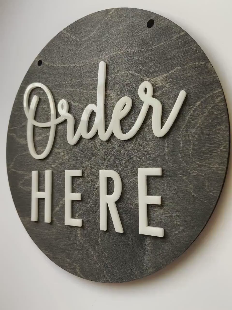 Dish Return Wayfinding Sign
