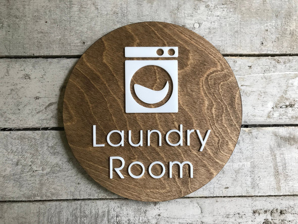 Laundry Room Decor | Bed and Breakfast Laundromat Sign | Rustic Wash Dry | Guest House Cabin Rental