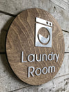 Laundry Room Decor | Bed and Breakfast Laundromat Sign | Rustic Wash Dry | Guest House Cabin Rental