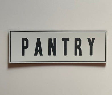 Pantry Sign | Farmhouse Kitchen Decor | Air B and B