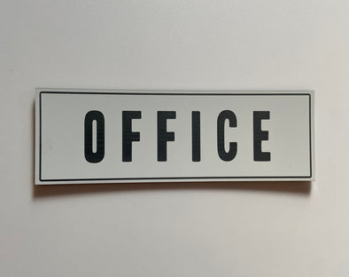 Office Sign 6x2” | AirBnB Home Decor | Business Storefront